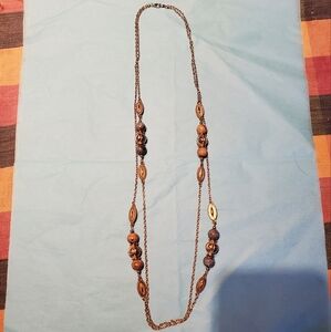 Vintage double strand necklace